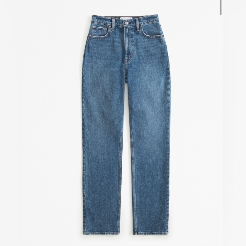 NWOT Curve Love Ultra High Rise 90s Straight Jean 25 / 0 R